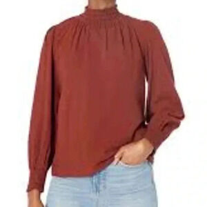 Madewell Demi Top Swiss Dot Blouse